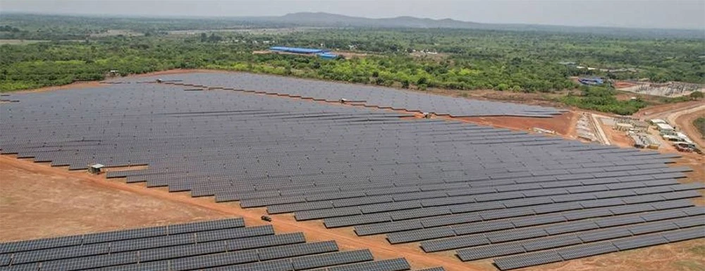 west Africa largest solar farm west Africa largest solar farm