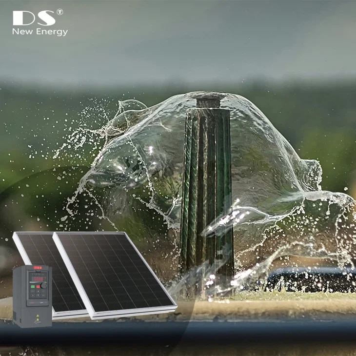 Pannello solare 165.9kW alimentato a 90 kW Sistema di pompa dell'acqua AC con pesante struttura di montaggio del terreno in alluminio in alluminio in alluminio da servizio