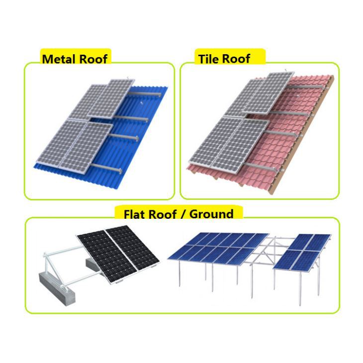 5kw Home Storage Solar Panel System